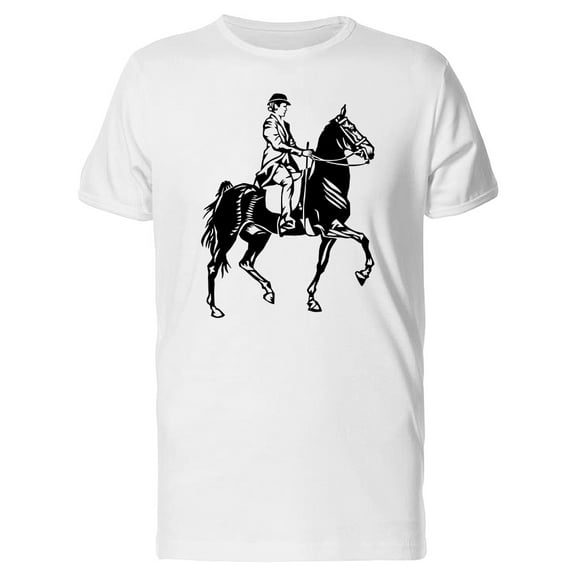Dressage Sketch T-Shirt Men -Image by Shutterstock, Male Large