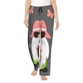 thumbnail image 2 of Lsque Summer Gnome 1 Print Women's Pajama Pants, Lounge Pant - Comfortable Home Wear,Elastic Waistband, Stylish Design-X-Large, 2 of 9