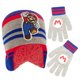 thumbnail image 1 of Set de gorro de invierno y guantes para niños Nintendo Super Mario de 4 a 7 años, 1 of 7