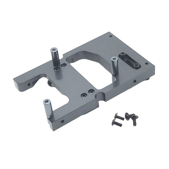 Soporte de montaje fijo de servo de metal para WPL C24 C14 B16 6 1/16 RC Car MN 9s Repuesto Titanio