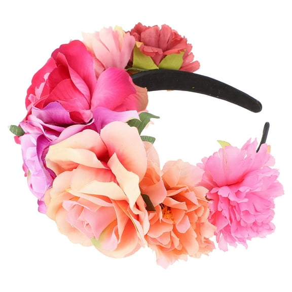 SWETRACE Fairy Flower Headband For Women Party And Hawaii Theme 1Pcs