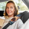 thumbnail image 6 of Qxltty Burning Basketball Car Seat Strap Pads are Soft and Snug Fitting for All Cars Backpacks Pushchair 10×7.7in, 6 of 8