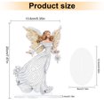 thumbnail image 3 of 5D DIY Diamond Art Decoraciones Mesa Kits Arte Diamante Escritorio Angel Lady, 3 of 9