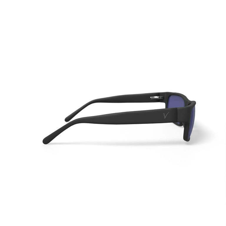 Veer Men's Fashion Sunglasses, Stump, Matte Black, 59-14-137