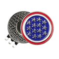thumbnail image 4 of 2xGolf Ball Marker Regalos Clips Magnéticos Para Gorra De Golf Clip Para Sombrero Para Guantes De Golf Gorras B Argent, 4 of 8