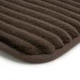 thumbnail image 6 of Mainstays Brown 2-Piece Performance Foam 20"x 32" Bath Rug Set, 6 of 10
