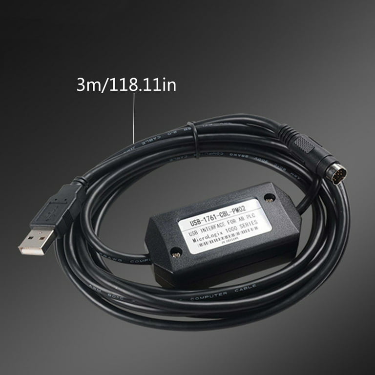 Amazon.com: AJOHBM USB to Mini DIN 8P MD8 Adapter 1761-CBL