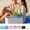 #001-Beige, variant on TanSiDing Beach Bag Organizer Tray Cup Holder Insert, 7 Slot Storage Tray for Tote Bags, Beach Essentials Accessory, Portable Drink Holder for Outdoor Picnic Pool Camping