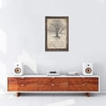 thumbnail image 3 of KSIW-Tree of Life Wall Art Scripture Christian Wall Decor Vintage Bible Verse Canvas Painting Tree Pictures Religious Poster Retro Framed Artwork for Bedroom Living Room Church 16''x24'', 3 of 6