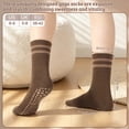 thumbnail image 5 of Bocaoying Women’s 5-Pair Non Slip Pilates Socks, Cotton Grip Socks with High-Density Dot Grips, Breathable Yoga Socks for Barre, Trampoline, Studio & Home, Machine Washable, US Size 5.5-10.5, 5 of 8
