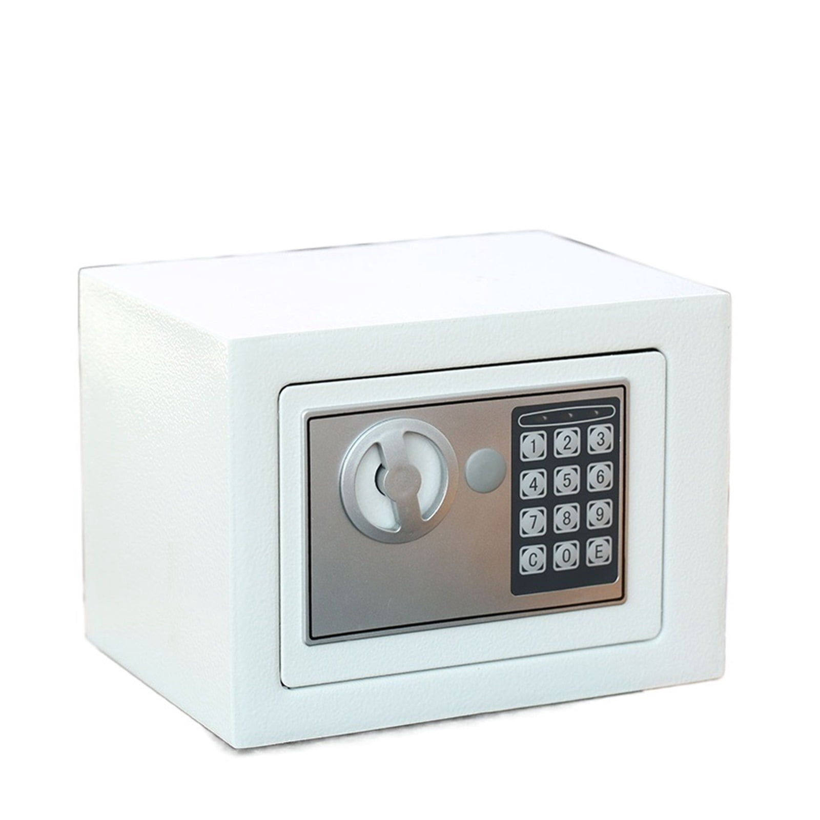 Digital Safe Box Mini Steel Safes Money Bank Small Household Password Key Safety Security Box Keep Cash Jewelry Document ,Security and Anti-Theft