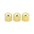 thumbnail image 1 of Guitar Knobs, Metal Guitar Volume Knob 3 Pcs Exquisite Look Gold  For DIY, 1 of 8
