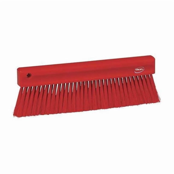 Remco 13" Red Bench Brush, Polyester 45824