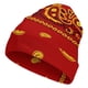 thumbnail image 2 of Gorro cálido de punto para fiesta, Bandana con estampado artístico, personalizado, Vintage, Navidad, Halloween, Otoño e Invierno, 2 of 4