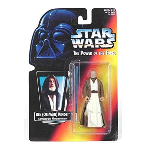 Hasbro Star Wars Power of the Force Ben Kenobi Red Card Action Figure for sale online 