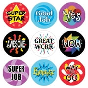 Distinctivs Grading Teacher Reward Motivational Stickers for Children - 1,080 Pack - Multicolored