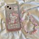 thumbnail image 1 of Sanrio-fundas de teléfono con dibujos animados para iPhone, carcasa transparente de Hello Kitty MyMelody con pulsera de lujo para iPhone 14, 13, 12, 11 Pro Max, Y2k Girl Fivean unisex, 1 of 2