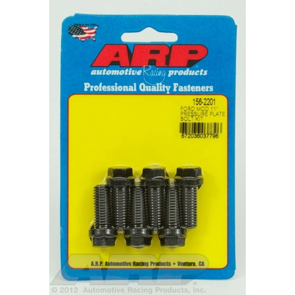 ARP 156-2201 Black Ford Modular 10" & 11" clutch pressure plate bolt kit