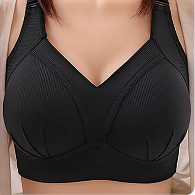 Full Figure Support Bra for Everyday Comfort with Seamless Wireless Design Side Coverage Lift and Allseason Everyday Wear