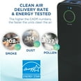 thumbnail image 3 of GermGuardian 825 Sq. ft. HEPA Air Purifier with UV-C Light, Black, CDAP5500BCA, 3 of 8