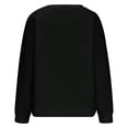 thumbnail image 6 of Abomasnow Womens Tops Split Neck Quilted Pullover Long Sleeve Top Casual Lightweight Fall Sweatshirts Loose Fit Business Tunic Party Blouse Shirts, 6 of 8