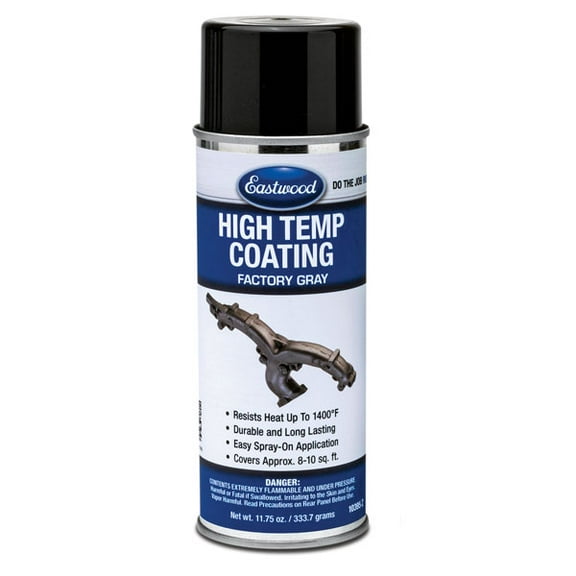 Eastwood Factory Gray Hi-Temperature Coating Spray Paint 11.75 oz Aerosol