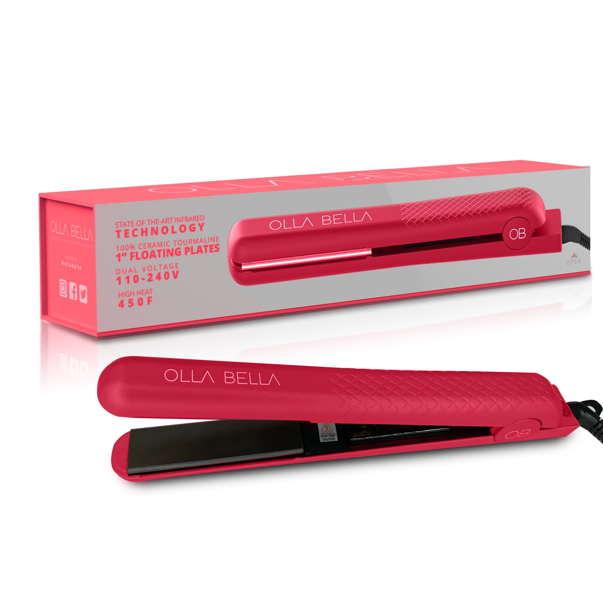 olla bella professional hair straightener reviews