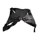 thumbnail image 3 of Arnés de cuerpo medieval de cuero sintético para hombre, accesorio universal para disfraz. Negro, 3 of 9