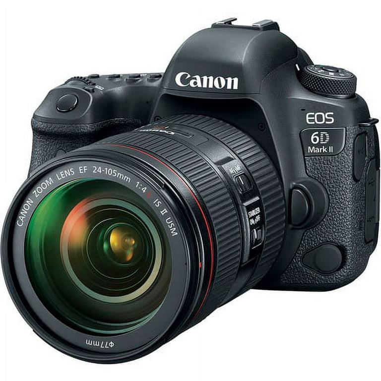 Canon 6D Mark II Camera with 24-105mm Lens Kit with EF 24-70mm