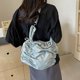 thumbnail image 5 of Bolso bandolera de nailon plisado de gran capacidad y tendencia de venta caliente para mujer 2024, 5 of 5