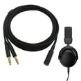 thumbnail image 3 of XISAOK 3.5mm Universal 2 in 1 Gaming Headphone Audio Extend Cable For HyperX Cloud II/for Alpha/Cloud Flight Headphone For Comp, 3 of 9