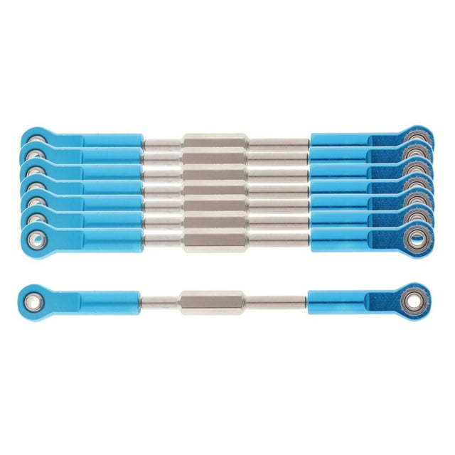 8pcs varillaje de dirección tirando de varilla M3 agujero para 1:10 RC coche camión repuestos