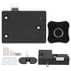 thumbnail image 1 of Home Smart Fingerprint Lock Aluminum Alloy Cabinet Electric Small Lock for Cabinet DrawerFlower Shape Black, 1 of 10