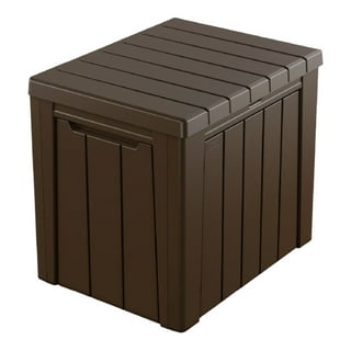 Keter Denali 200 Gallon Resin Large Deck Box for Patio Furniture