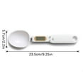 thumbnail image 2 of Electronic Weighted Spoon Kitchen Scale | 500g Capacity 0.1g Precision | Digital Measuring Spoon for Baking & Cooking | USB Rechargeable | Includes Spoon & Cable, 2 of 2