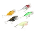 thumbnail image 2 of Artificial Fishing Bait, Cicada Shape Stainless Steel Hooks Fish Lure  For Fishing, 2 of 8