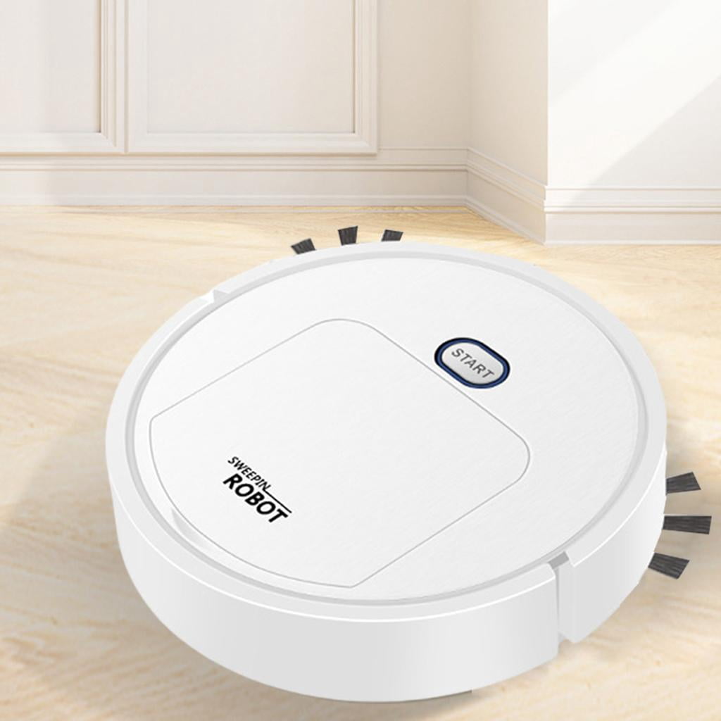 Fiocias Intelligent Mopping Robot Three in One Multifunction Sweeping Robot Robot Vacuum White