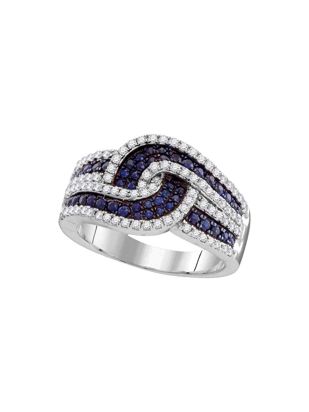 blue sapphire ring women