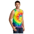 thumbnail image 4 of Port & Company Men's Tie-Dye Sleeveless Tank Top Rainbow 2X-Large, 4 of 4