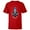 Red, variant on Villains Hades Hercules Hot For You Valentine’s Day - Short Sleeve T-Shirt for Kids - Customized-Black
