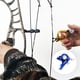 thumbnail image 3 of Equipo de tiro con arco robusto thumb compuesto accesorios de arco de la muñeca correa dispensador abrazadera cabezal alta sensibilidad caza liberación ayuda azul Eigraketly OD011037-03, 3 of 7