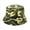 Green Camouflage, variant on Sunjoy Tech Everyday Cotton Style Bucket Hat, Unisex Trendy Lightweight Outdoor Hot Fun Cap, Summer Beach Vacation Getaway Headwear