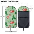 thumbnail image 7 of Uourmeti 1 Pack Car Seat Towel Cover with Strawberry Pattern, Terry Cloth Non Slip Seat Cover, Compatible with Van Truck Bucket Seat for Car Enthusiasts, 7 of 7