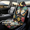 thumbnail image 3 of Uorisanigo Colorful Butterfly Car Front Seat Cover, Women's Auto Car Seat Covers Protector Universal Car Interior Accessories Automobile Seat Cover for Most Cars Truck Van SUV, 2 Pack, 3 of 7