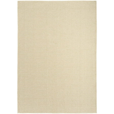 Nourison Home Tulum 4' x 6' Cream Outdoor Rug