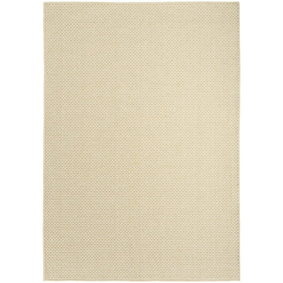 Nourison Home Tulum 4' x 6' Cream Outdoor Rug