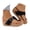 Black, variant on Clearence Women's Orthopedic Summer Sandals Cork Wedge Platform Strappy Leather Shoes Arch Support Comfort Thick Sole Non-Slip Casual Beach Walking Espadrille Slippers