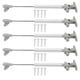 thumbnail image 1 of 5pcs Door Hydraulic Support Rod Tatami Cabinet Lift Up Gas Spring Lid Flap Stay Hinge Strut Rod, 1 of 5