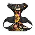 thumbnail image 5 of Bingfone Sunflowers Mushrooms No Pull Dog Vest Harness For Small Medium Large Dogs Strap For Puppy Walking,Training,Dog Harness-Small, 5 of 9