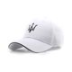 thumbnail image 2 of Ma-sera-ti Gorra de béisbol bordada para hombre Gorra deportiva clásica ajustable para niños adultos adecuada para mujeres Sombreros para el sol Moda/blanco, 2 of 5